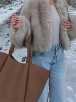 Elegance with the Fashion Fluffy Faux Fur Coat! 6